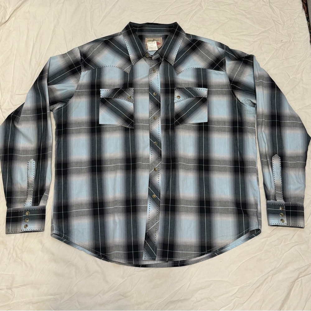 Vintage Wrangler Western Button Down Shirt (1970s)